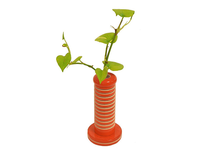 Reed Plant Holder (Orange)