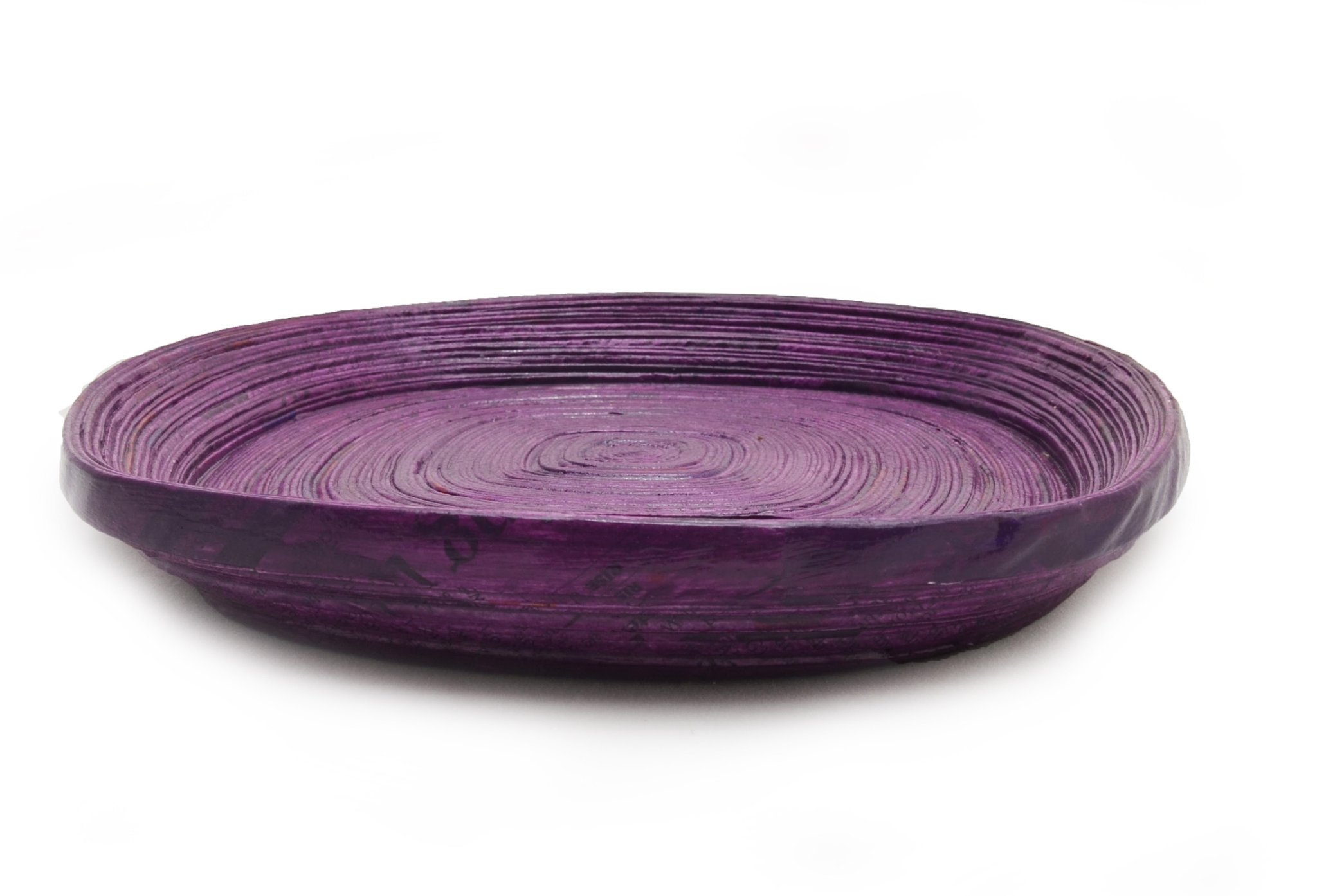 Cool Rolled Square Bowl 23 (Purple)