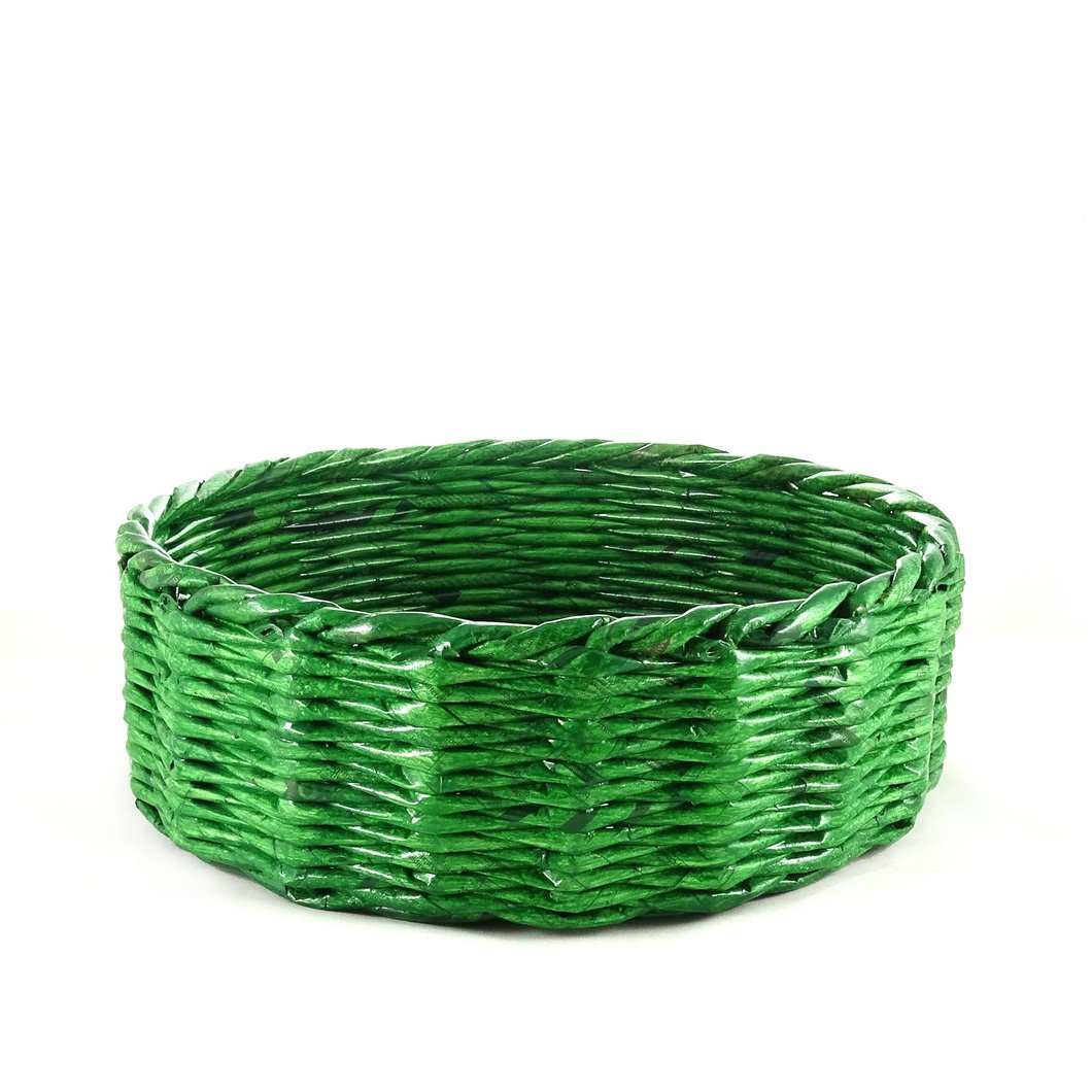 Sustainable Round Basket - Extra Large (Green)