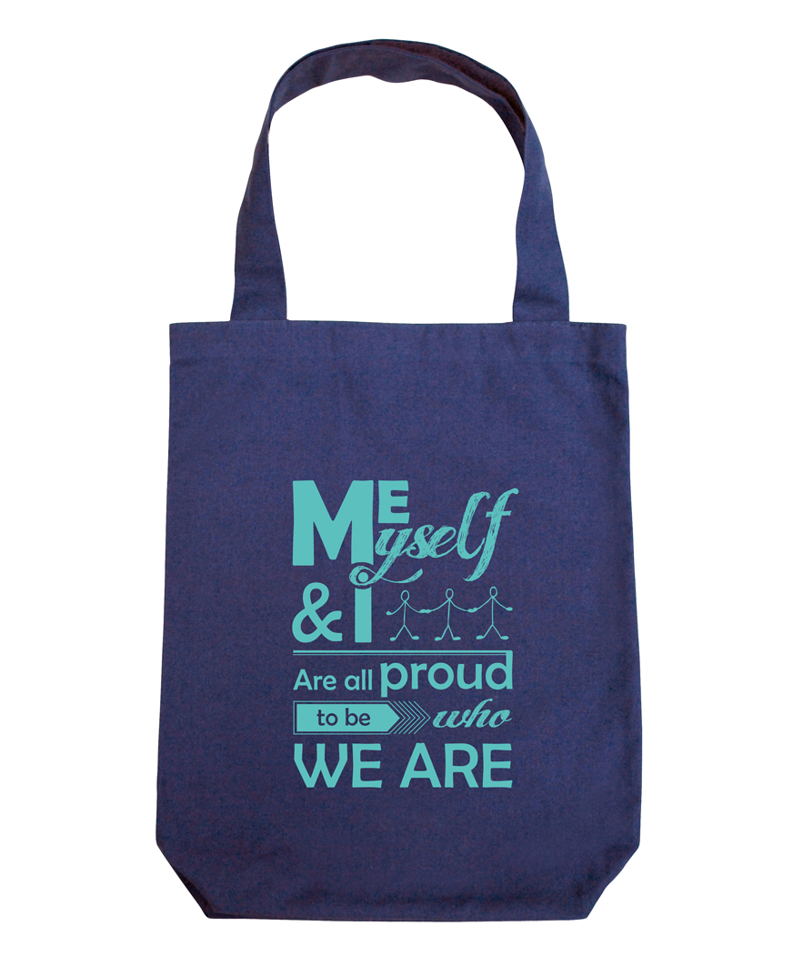 Reusable Tote Bag (Blue)