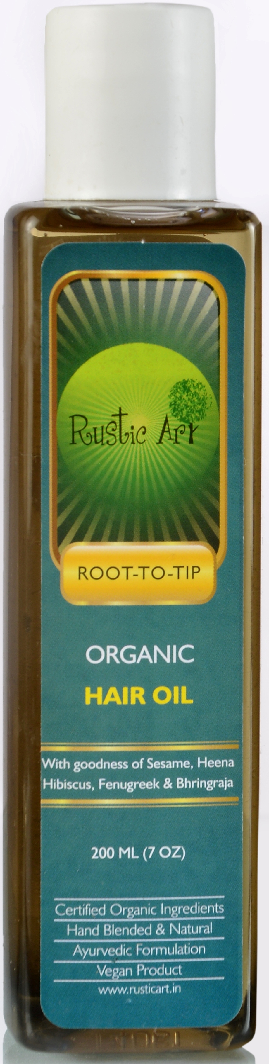  Organic Nourishing Hair Oil