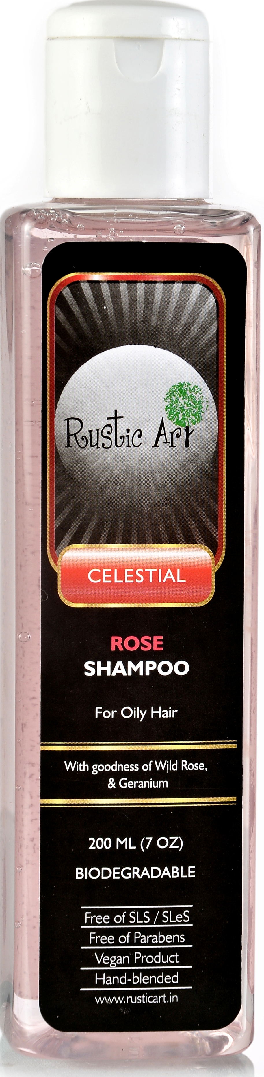 Rustic Art Rose and Geranium Shampoo