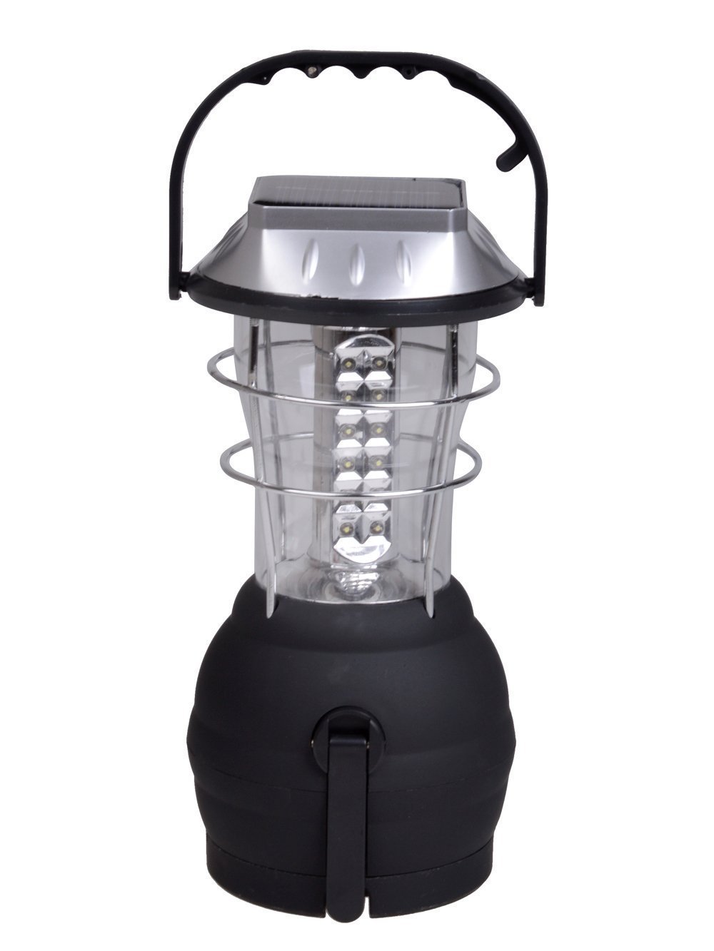 Solar LED Lamp with 32 LEDs and Hand Cranking Feature - SE901