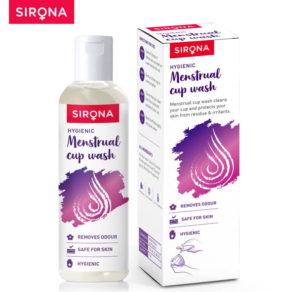 Sirona Hygiene Menstrual Cup Wash - 100 ml