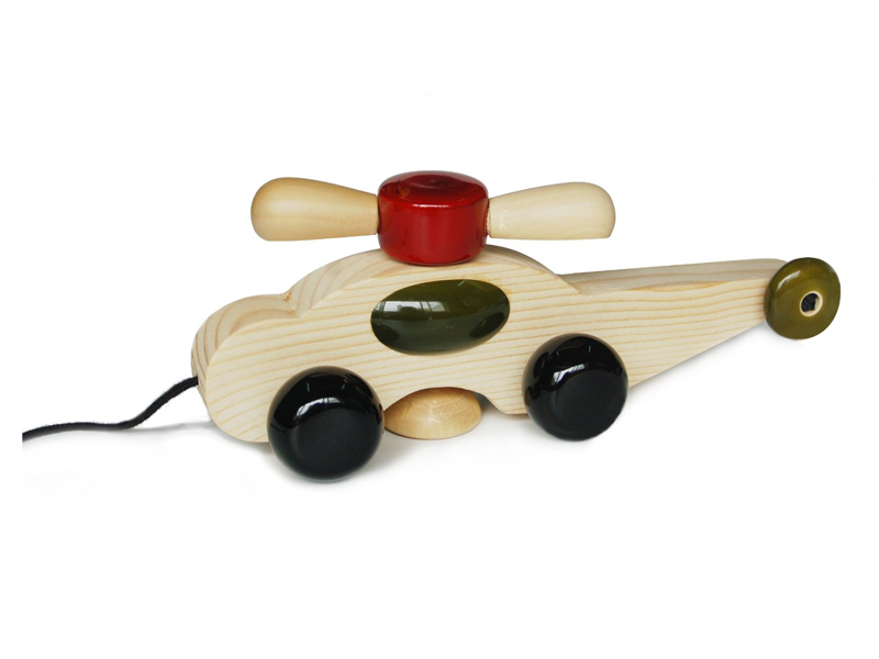 Wooden Helicopter - Spinno