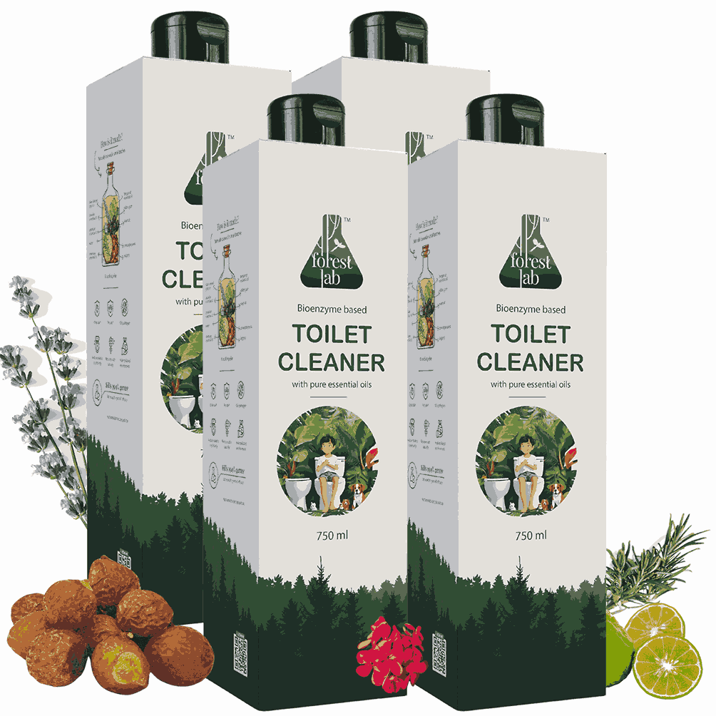 FOREST LAB  TOILET CLEANER PACK OF 4