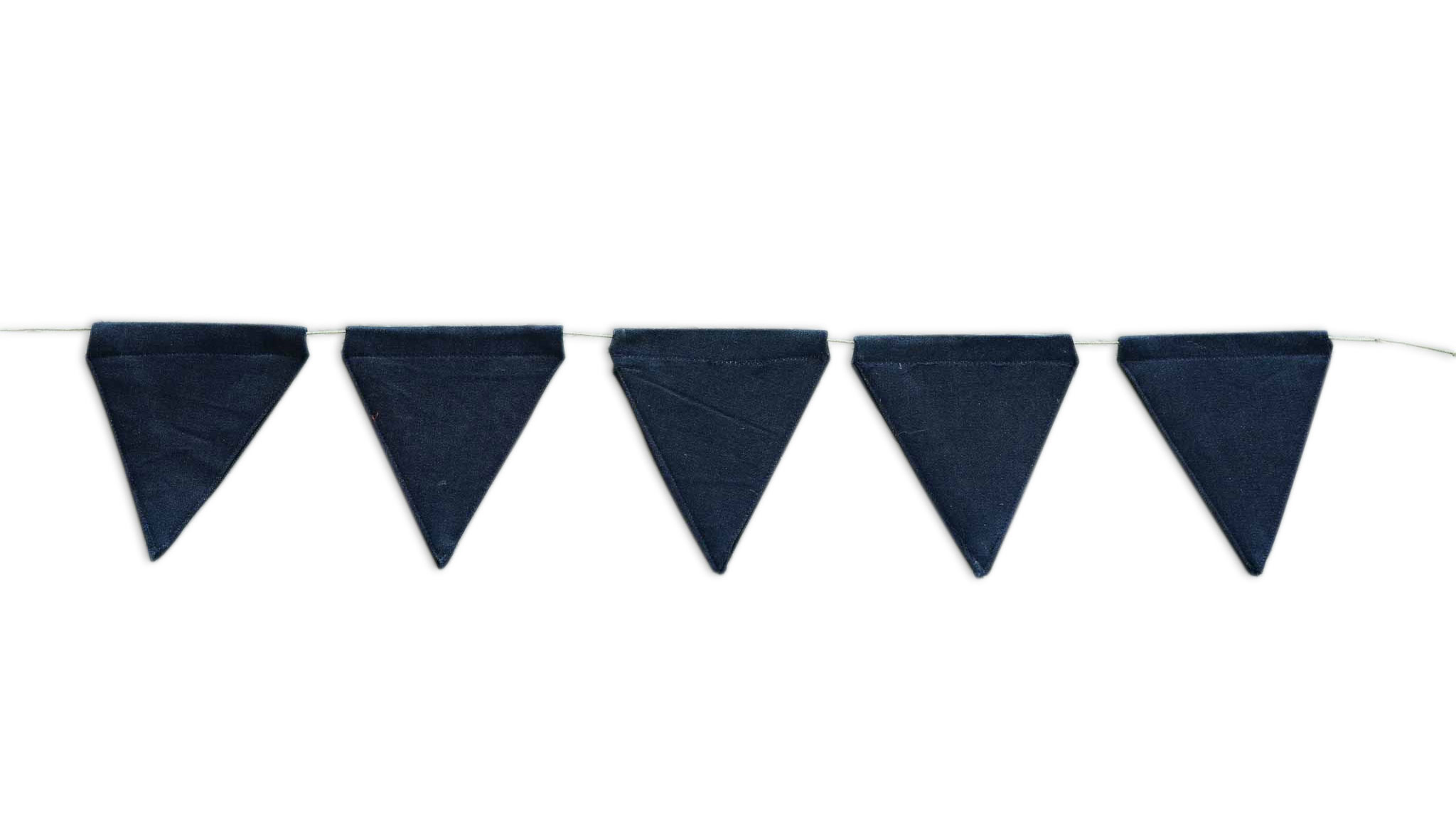 Buntings / Wall party Hangings - black