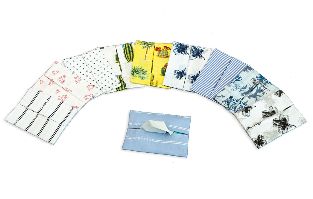 Tissue Pouch - (Set of 5 pcs)