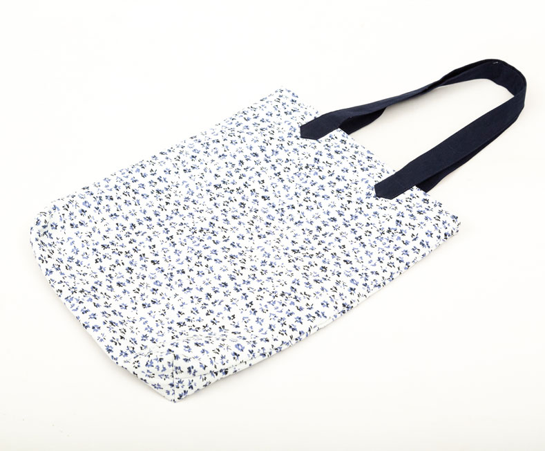 Tote Bag - White bag with prints