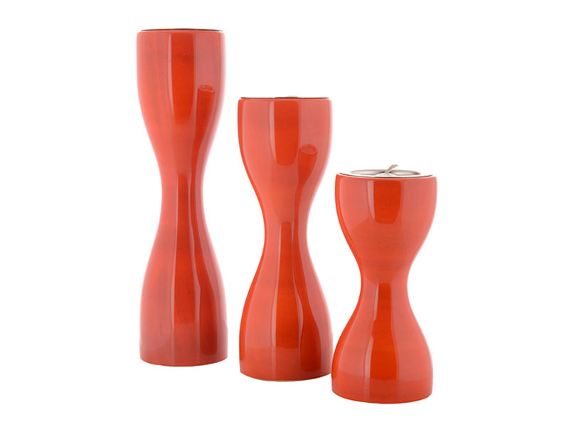 Candle Holder - Triune (Orange - Set of 3)