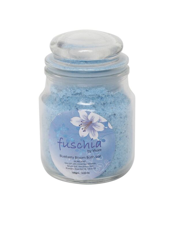 Natural Blueberry Bloom Bath Salt (100 Gms)