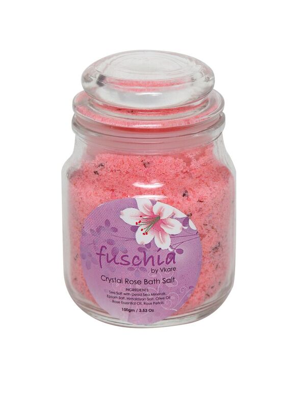 Natural Crystal Rose Bath Salt (100 Gms)