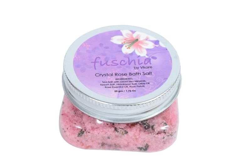 Natural Crystal Rose Bath Salt (50 Gms)