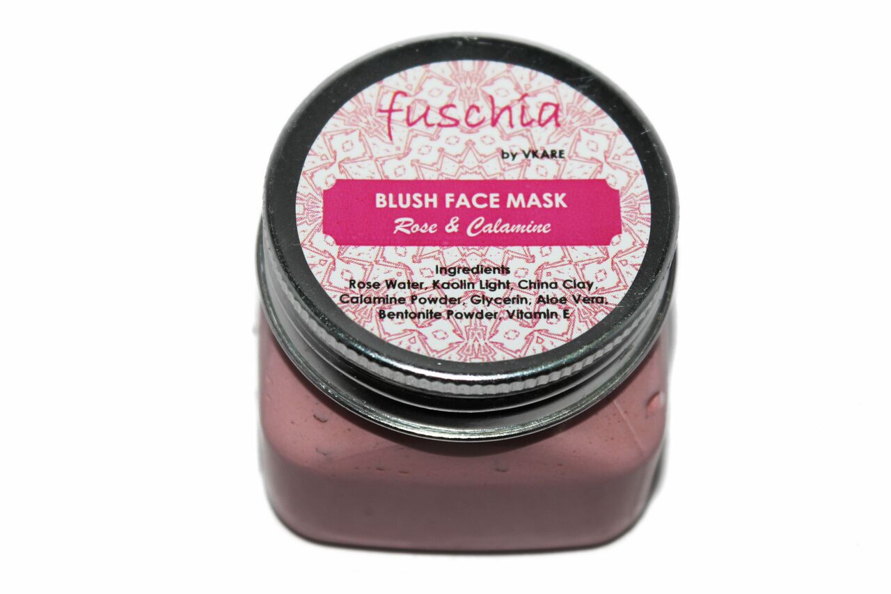 Organic Blush Face Mask  - Rose & Calamine