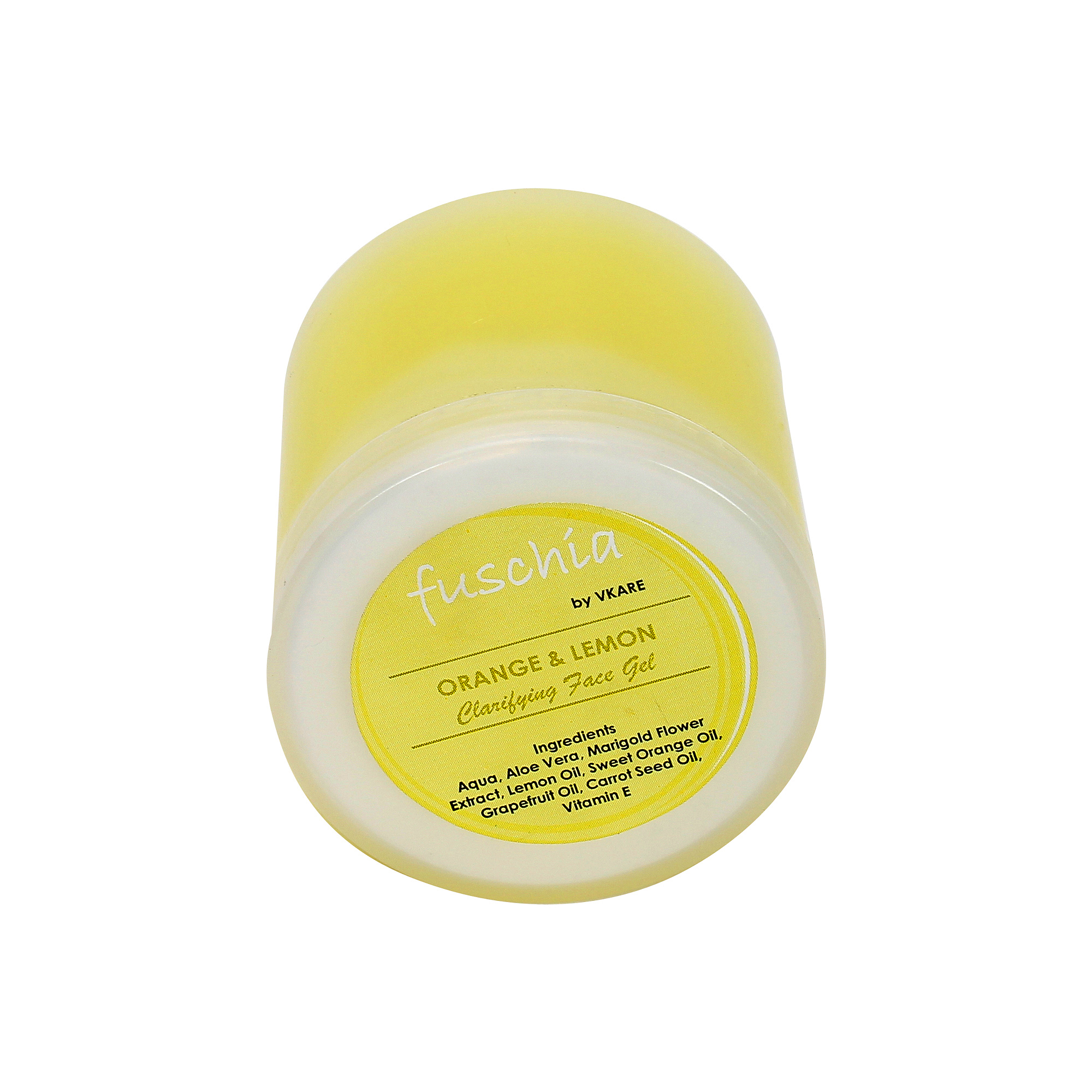 Organic Clarifying Face Gel - Orange & Lemon