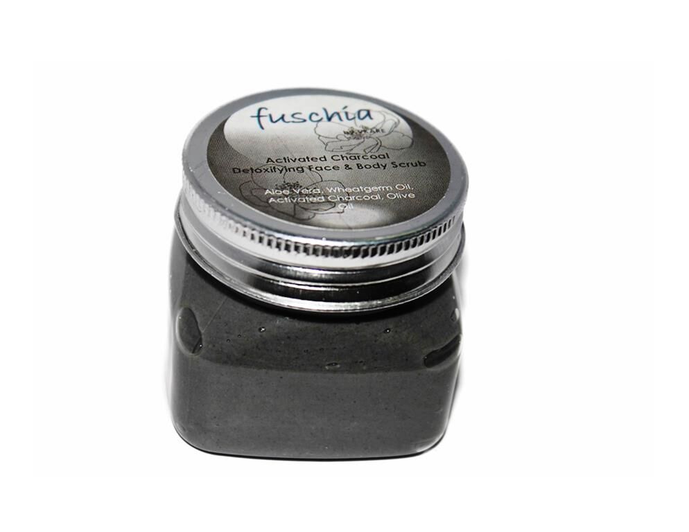 Activated Charcoal - Natural Face & Body Detoxifying Scrub