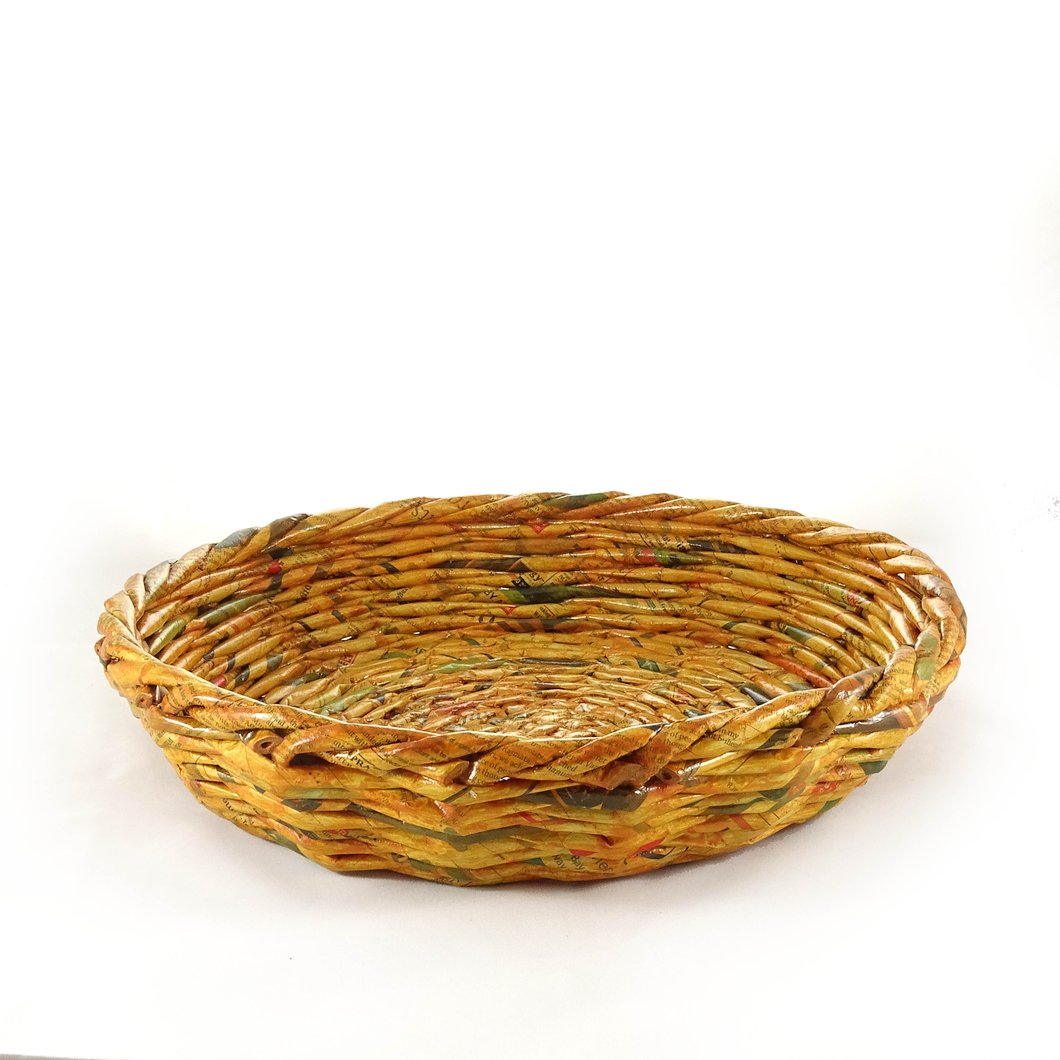 Biodegradable Vidya Basket - Extra Large (Yellow)