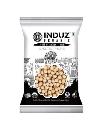 Organic White Peas - 500 GMS