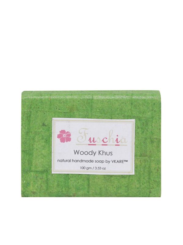 Handmade Woody Khus Glycerine Soap