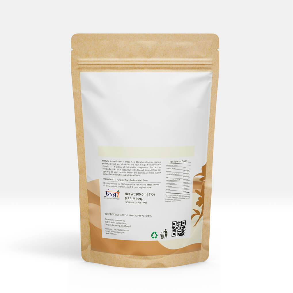 Natural Almond Flour (Blanched) - 200g