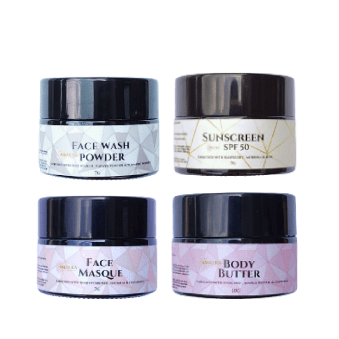 Amayra Naturals Dry Skin Care Ritual Combo