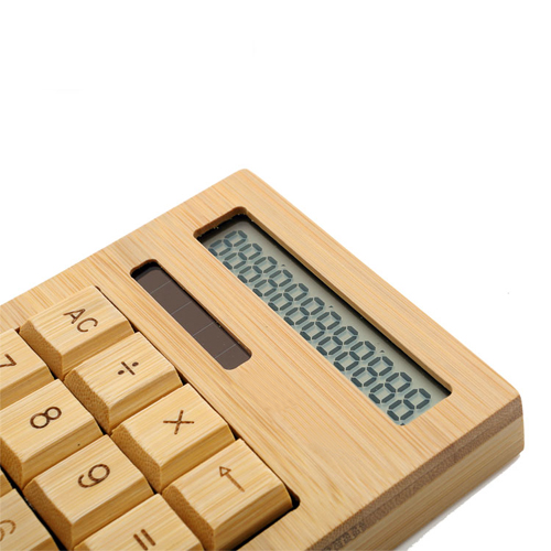 Bamboo Solar Digital Calculator