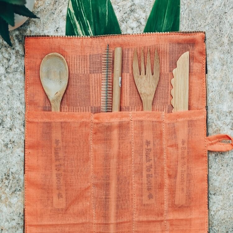 Bamboo Meal Kit | Travel Kit | 6 Unit Kit