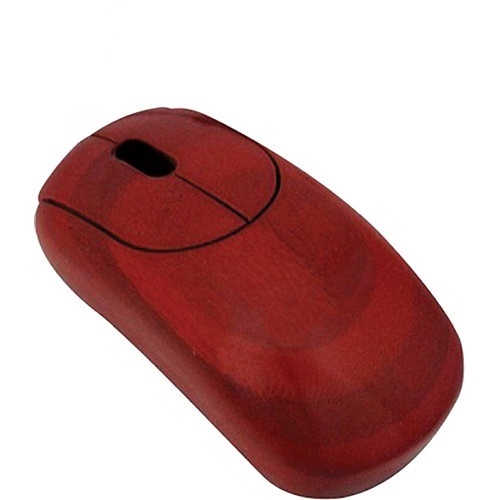 Bamboo Wired Mouse Mini Opitcal USB Interface (Cherry)