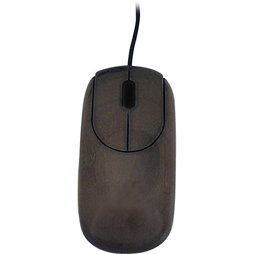 Bamboo Wired Mouse Mini Opitcal USB Interface (Black)