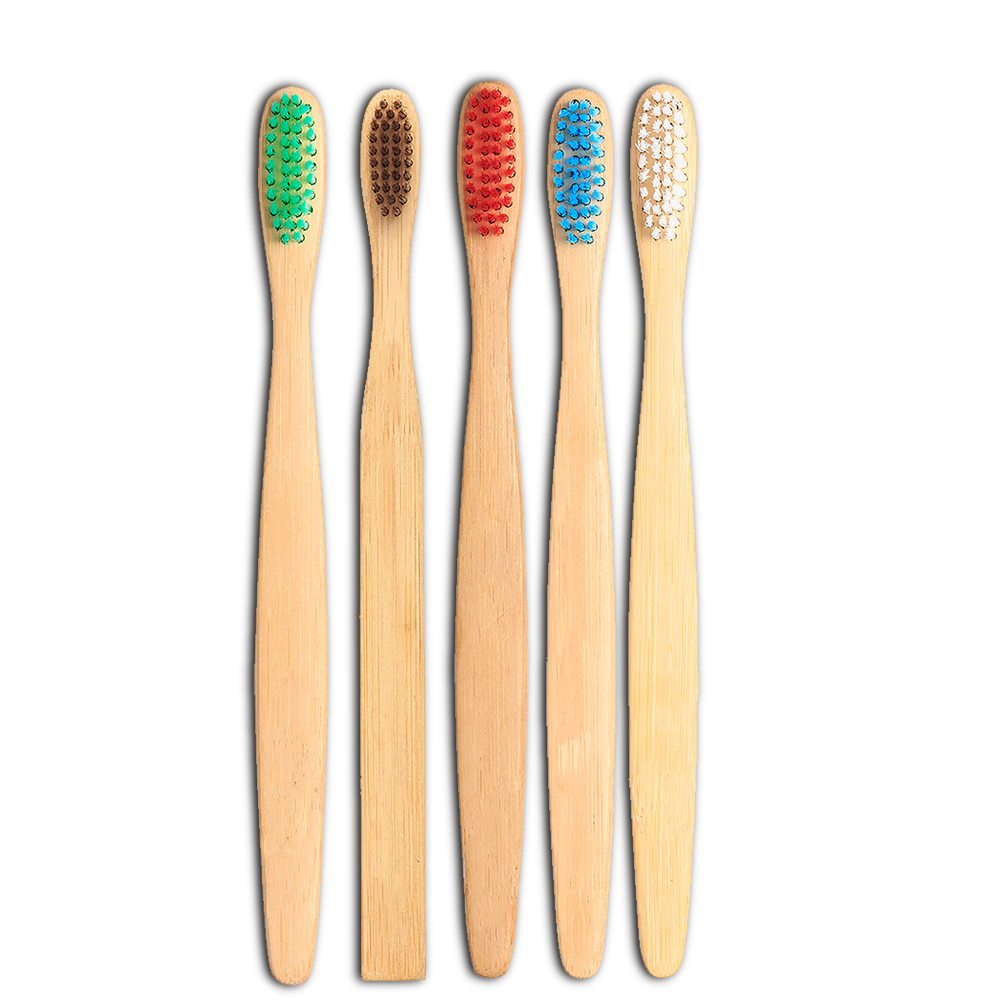 Bamboo Toothbrush- Set Of 5