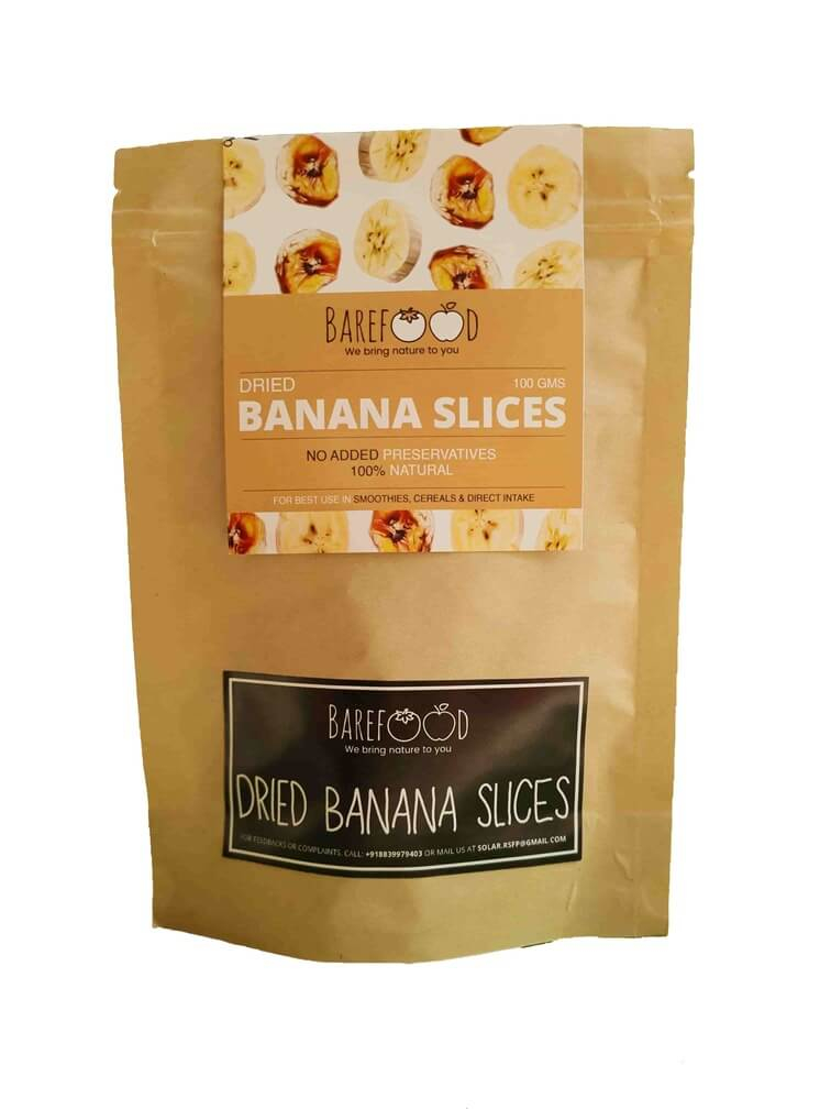 Dried Banana Slices (Pack of 4)