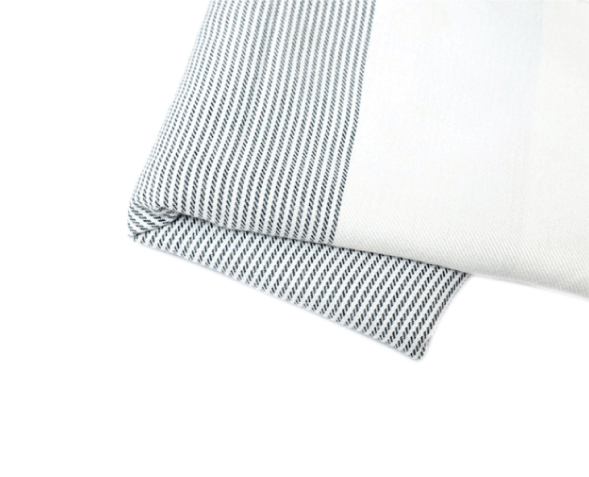 Madake Bamboo Bath Towel- Indigo Striper