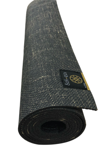 Bhoomi Midnight Wood Jute Eco Yoga Mat