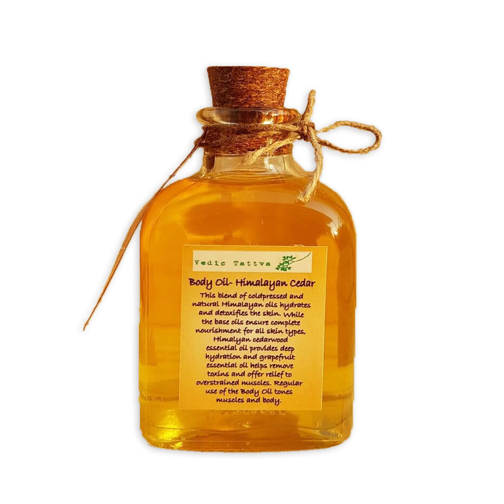 Body Oil- Himalayan Cedarwood - 100 ml