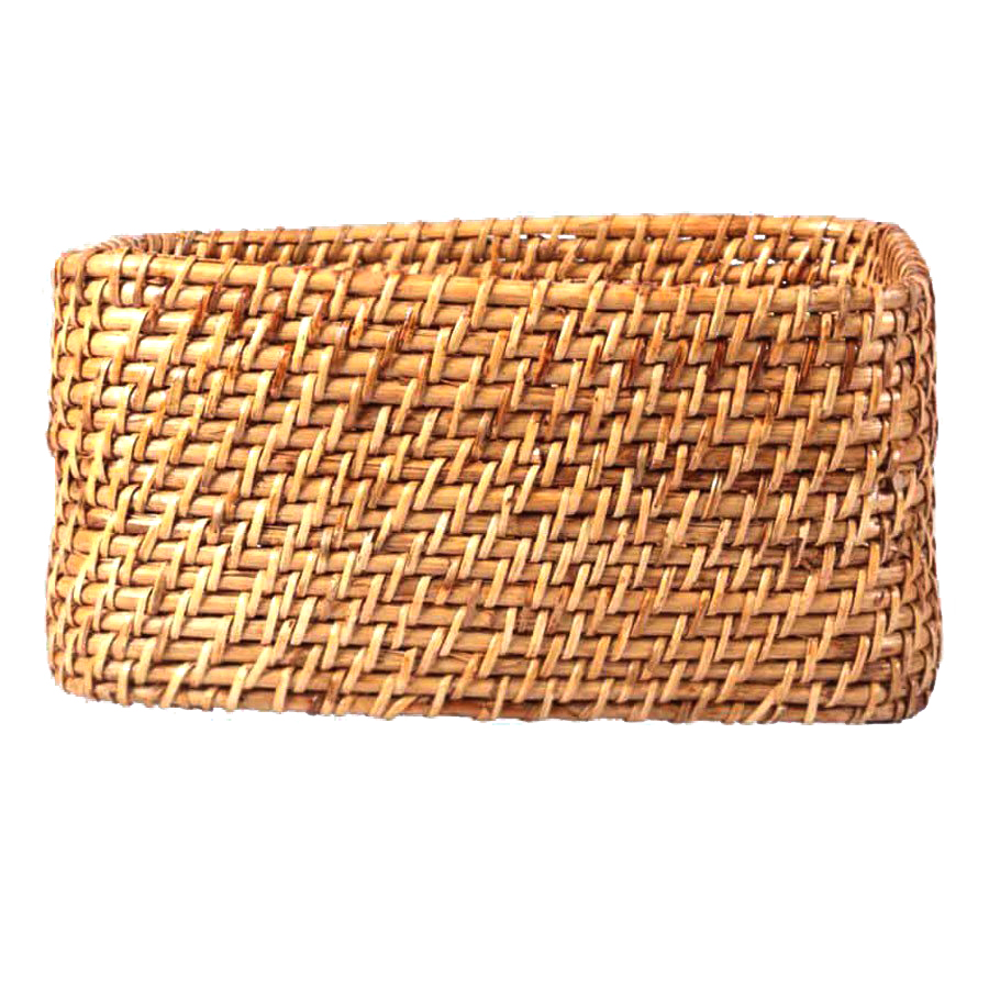 Rustic Eco-friendly Cane Basket (Rectangle 16