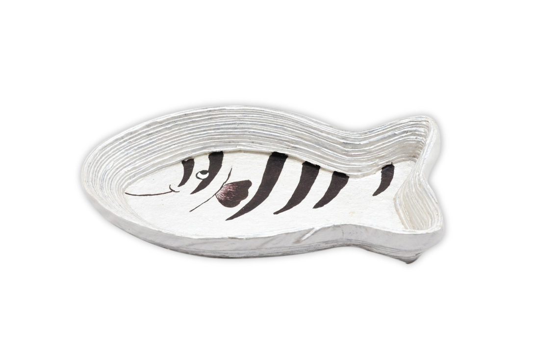 Innovative Coiling Fish Bowl cum Serving Tray (Large)