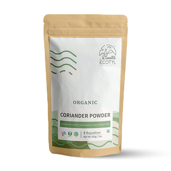 Organic Coriander Powder - 200 gms