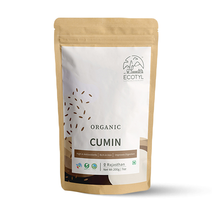 Organic Cumin - 200 gms