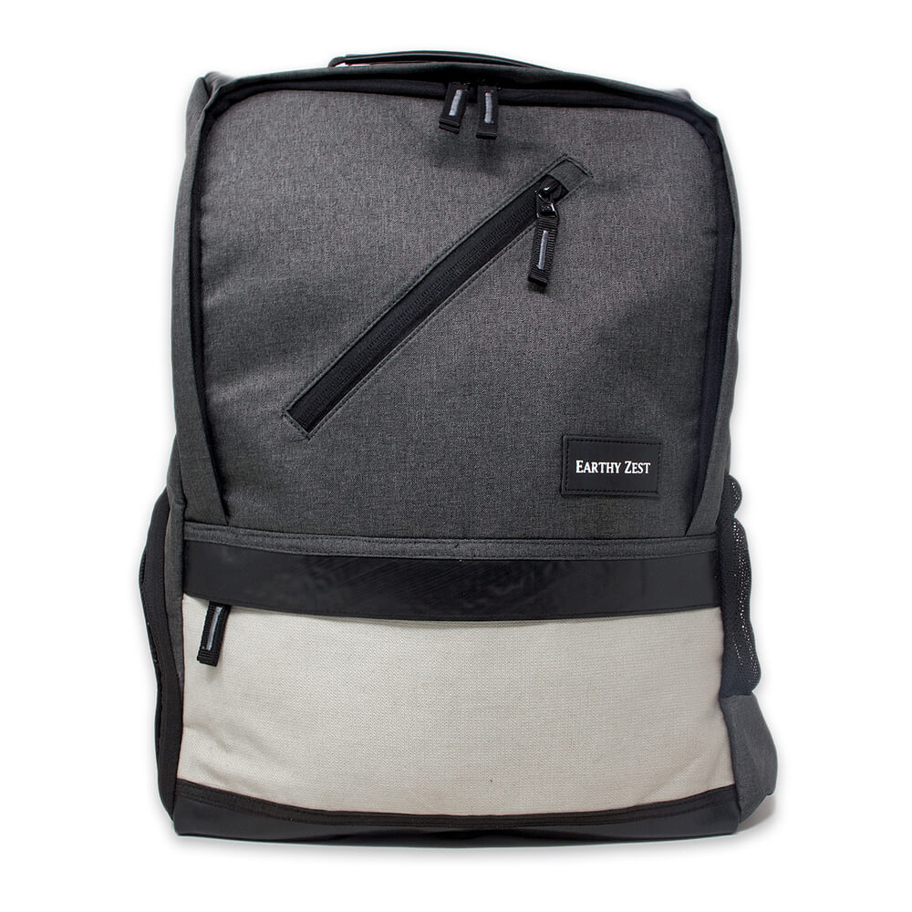 Eco-friendly Grey Backpack  - Ethically sourced