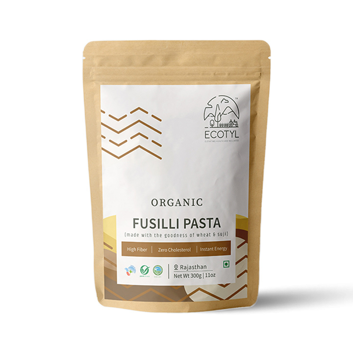 Organic Pasta (Fusilli) - 300 gms