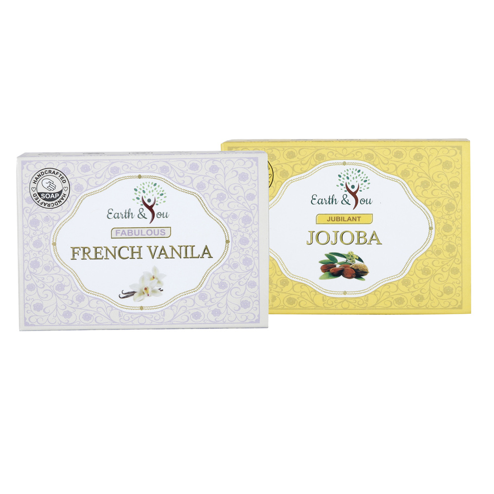 Handmade Soap Combo - (French Vanilla & Jojoba Soaps)