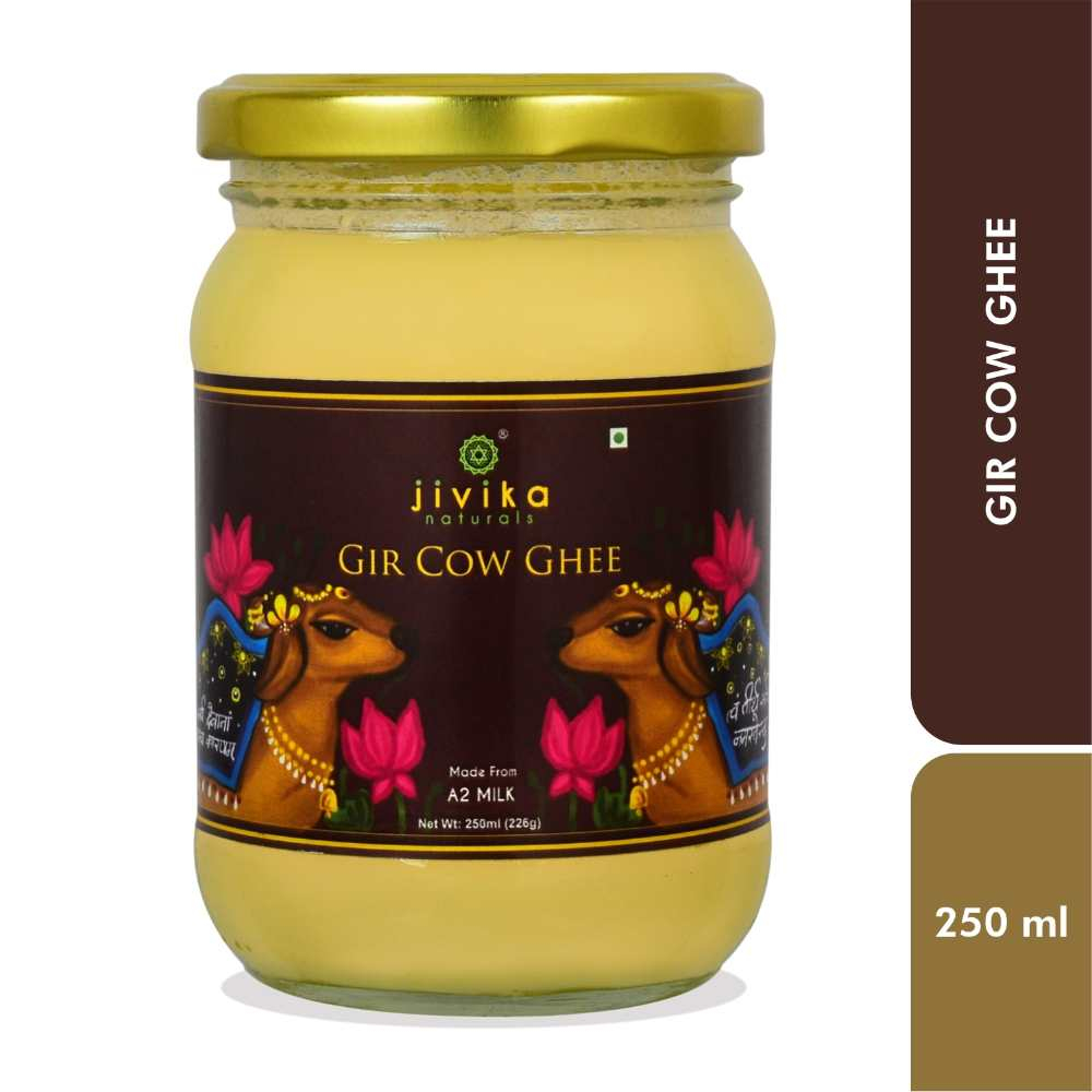 Jivika Premium Gir Cow Ghee 250ml