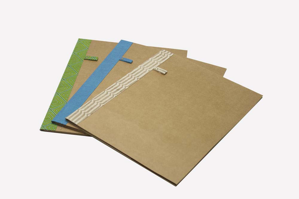 A4 File Folder- Set of 3 (Assorted)