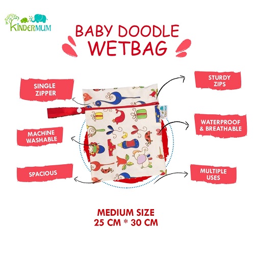 Baby Doodle- Medium Kinder Wetbags