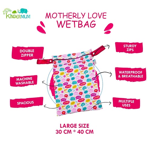 Motherly Love -Large Kinder WetBags