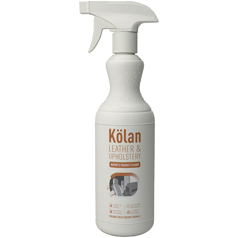 Organic Eco-Friendly Leather & Upholstery Cleaner 700 ML (Suitable for all types of Leather, Leatherette, Fabric, Curtains and Plastic Surfaces)