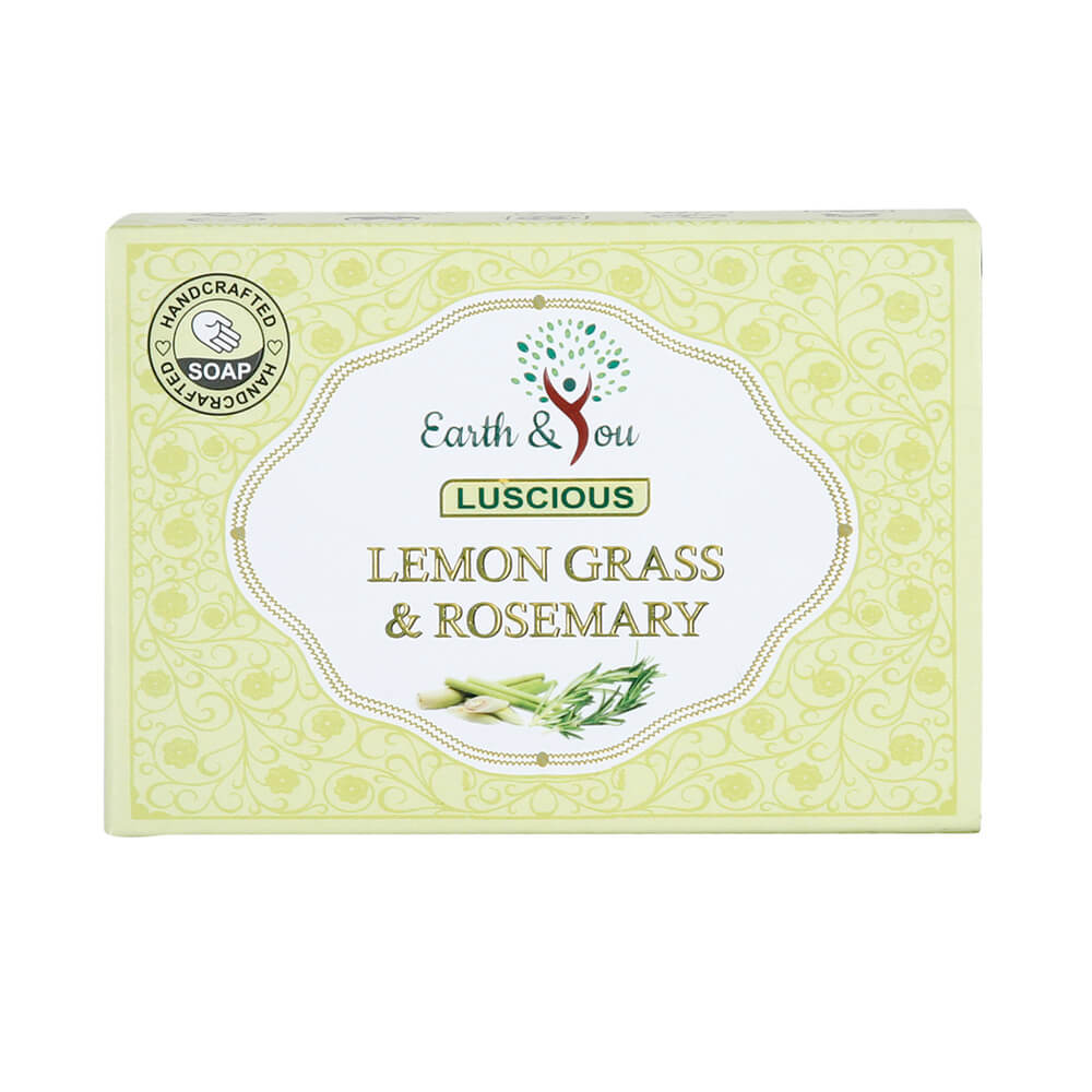 Lucious Lemongrass & Rosemary Soap