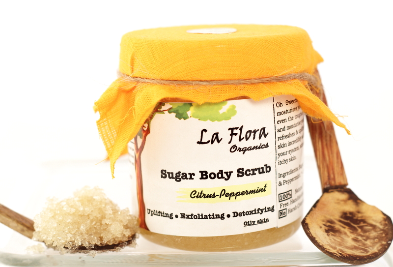 Organic Sugar Body Scrub - Citrus/Mint