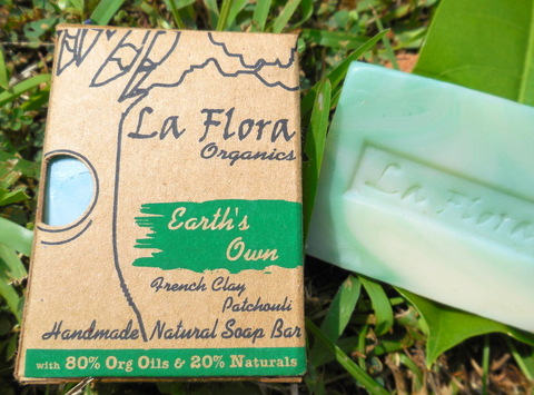 French Clay & Patchouli Handmade Soap Bar - 