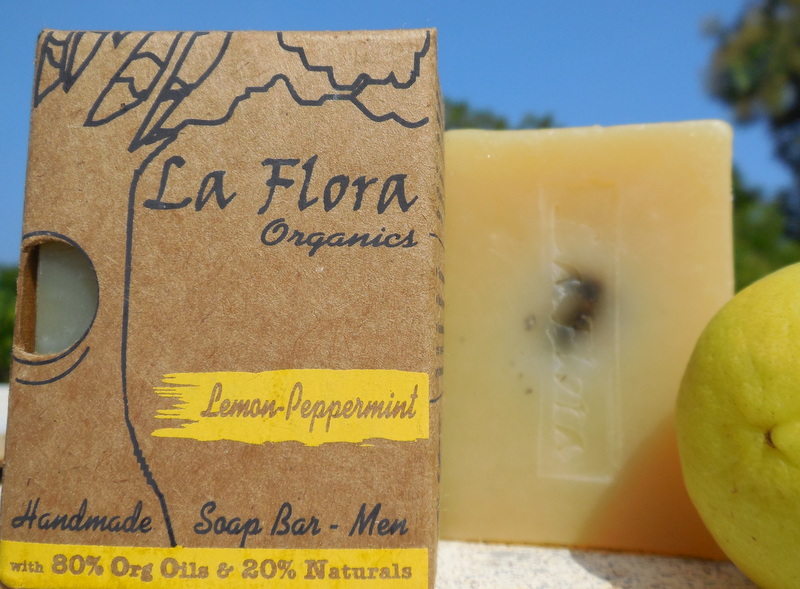 Lemon Peppermint Refreshing Handmade Soap Bar